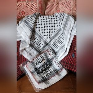 Imported Authentic Woven Kufiya / Keffiya unisex